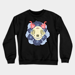 Cat Skull Crewneck Sweatshirt